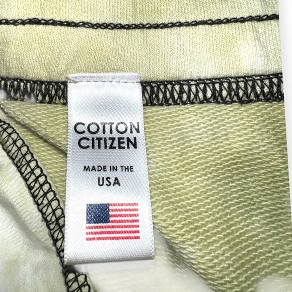 NEW Cotton Citizen Milan Tie Dye Sweatpants comfy Joggers in Basil Haze Green XS - Picture 9 of 10